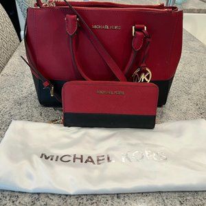 Michael Kors Handbag + Wallet